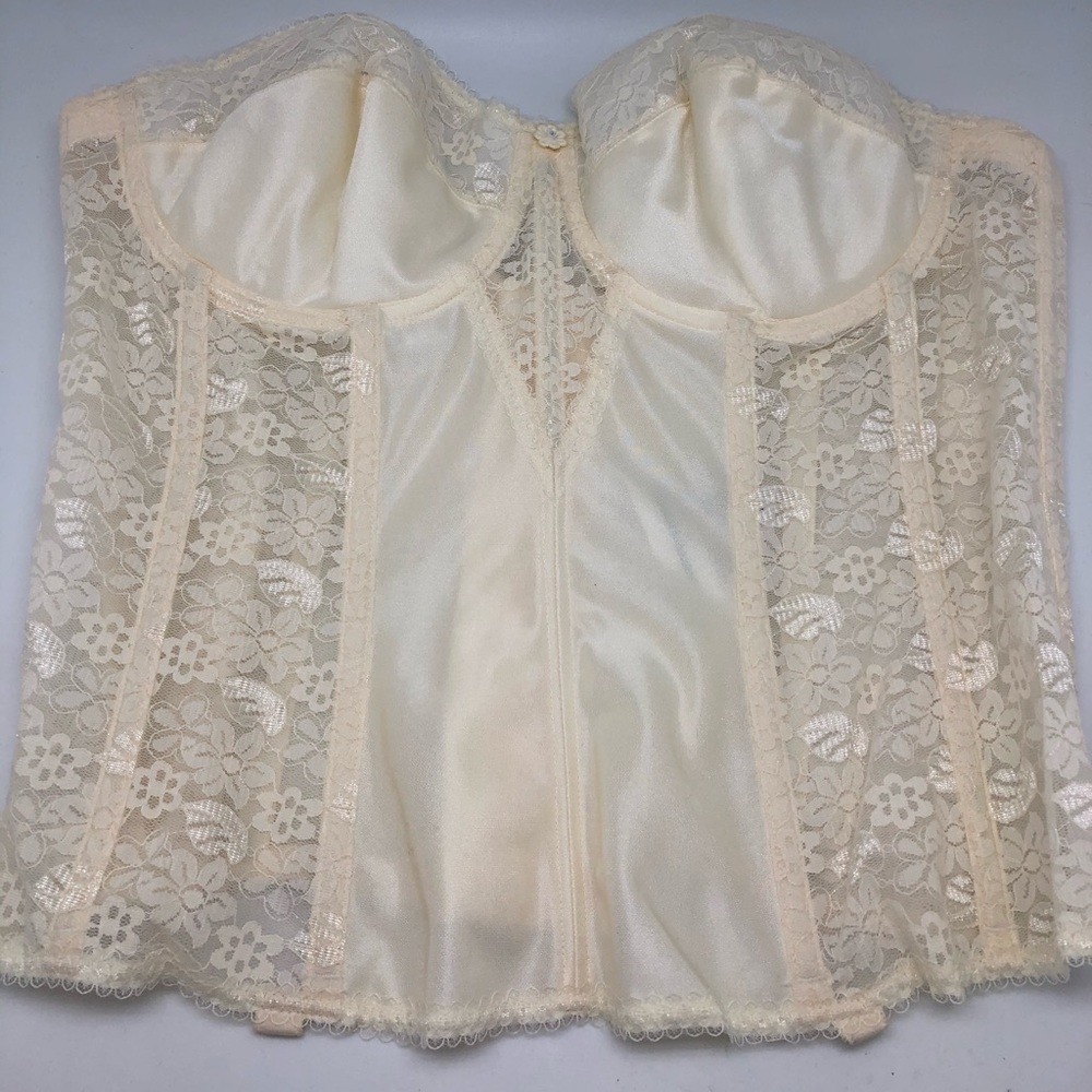 Intimate Wear by Dominique Corset Cream Color.